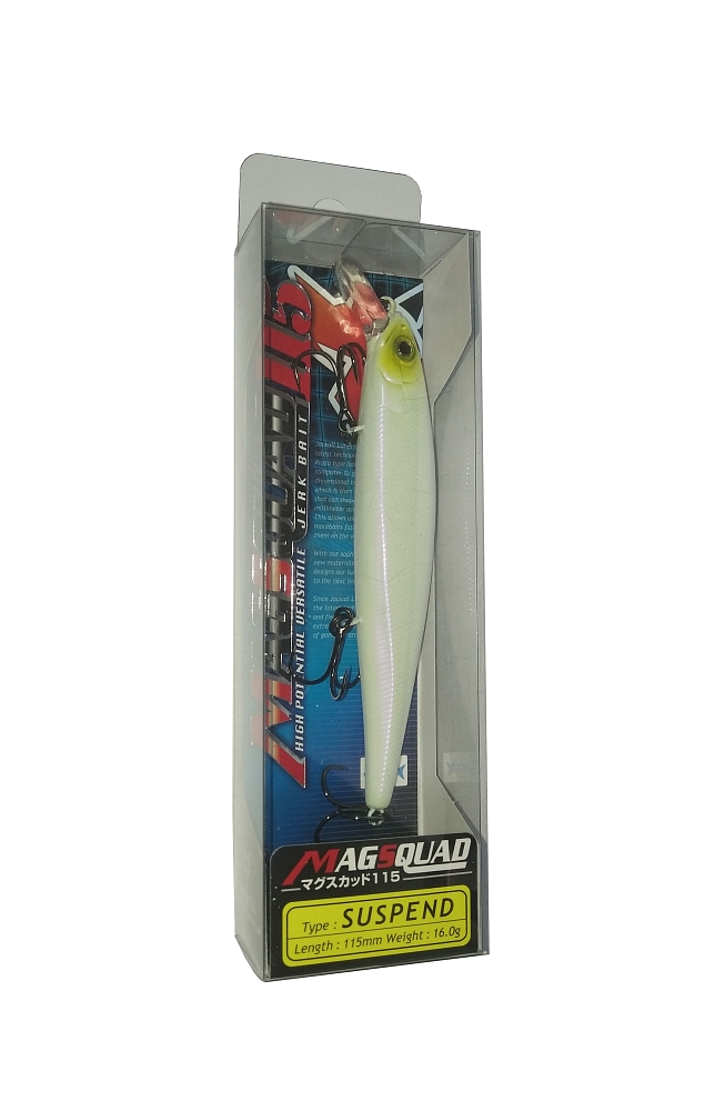 Воблер JACKALL Mag Squad 115 SP bone. Фото №2