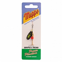 Блесна Mepps Black Fury 1 cooper/chartreuse dots 3,5г