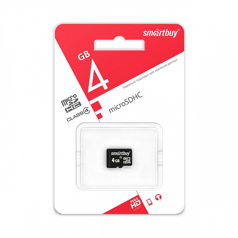 Карта памяти SD/micro SD 4 GB. Фото №1