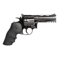Револьвер пневматический ASG Dan Wesson 715 4" Steel grey, калибр 4,5 мм