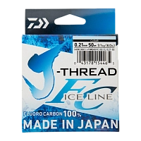 Леска Daiwa J-THREAD FC ICE LINE 0.21mm-50m