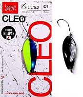 Блесна колеблющаяся Lucky John Cleo 31мм, 2,5гр, цвет (021)