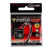 Крючок Gamakatsu Power Carp NSB Black №16
