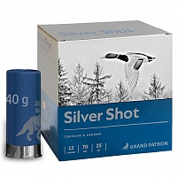 Патрон «Grand Patron» 12/70 Полумагнум №3 40гр. SILVER SHOT(в пачке 25 шт.) ( в коробке 250 шт.)