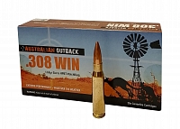 Патрон нарезной Aussie Outback калибр 308 WIN HPBT 10,88 гр. (в пачке 20 шт.)