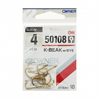 Крючок Owner № 50108 №4 (12шт.)