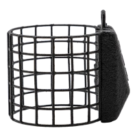 Груз-кормушка металлическая X-FEEDER ME SUBMARINE M GRID 060 г (28 мл, цвет Matt Black, сварная сетка)