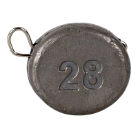 Груз Чебурашка (таблетка) разборная. Вес 28,0 гр (10 шт/упак)