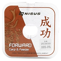 Леска Nisus Forward Green Warrior 0,370mm/100m Nylon (N-FGW-0370-100) 