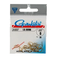 Крючок Gamakatsu Hook LS-1810G Gold №06
