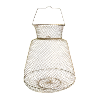 Садок рыболовный Tirana с ручкой, металлическая сетка,  d40, 40см