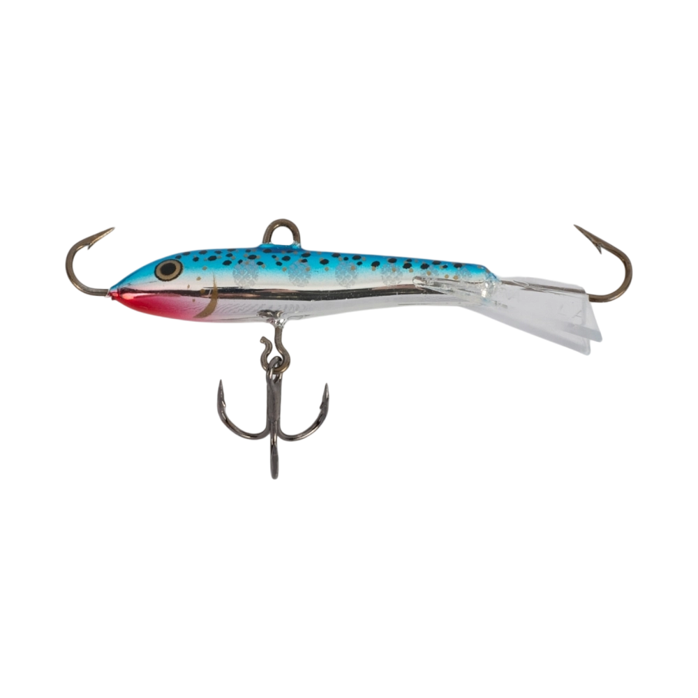 Балансир Rapala Jigging Rap 50мм, 9гр, цвет (MB) с тройником. Фото №2