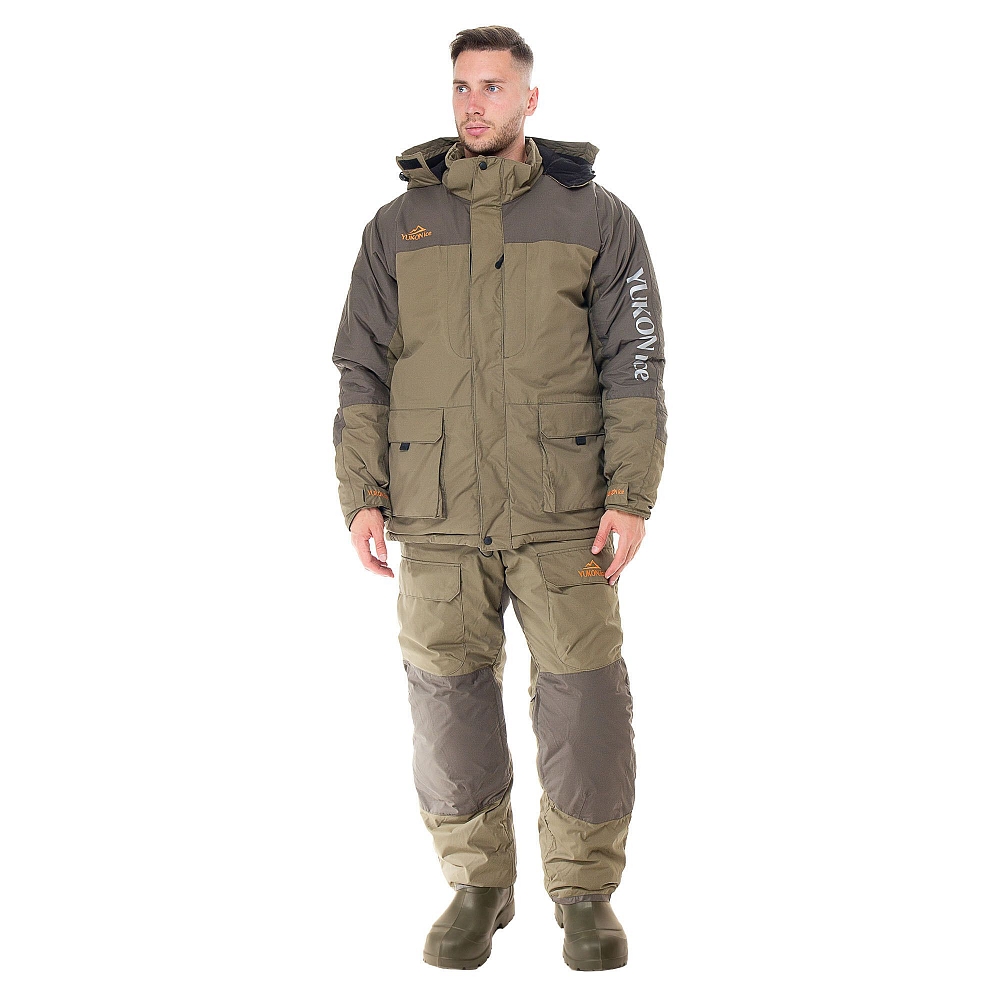 Костюм Huntsman Yukon Ice цвет Хаки ткань Breathable р. 52-54/182-188. Фото №2