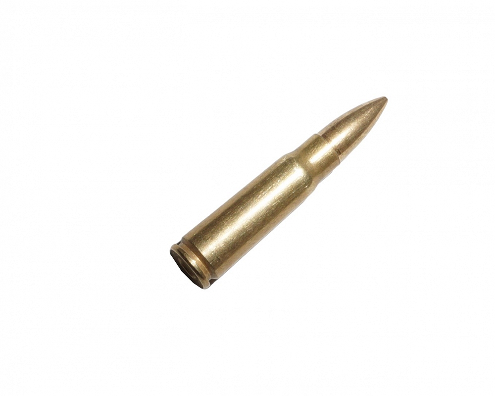Патрон нарезной БПЗ калибр 7,62х39 FMJ Barnaul Gold лат. гильза 8,0 гр.(в пачке 20 шт.)(в коробке 500). Фото №4