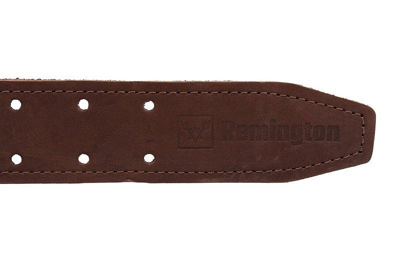 Ремень поясной Remington 130 см 45 мм (коричневый) натуральная кожа. Фото №3