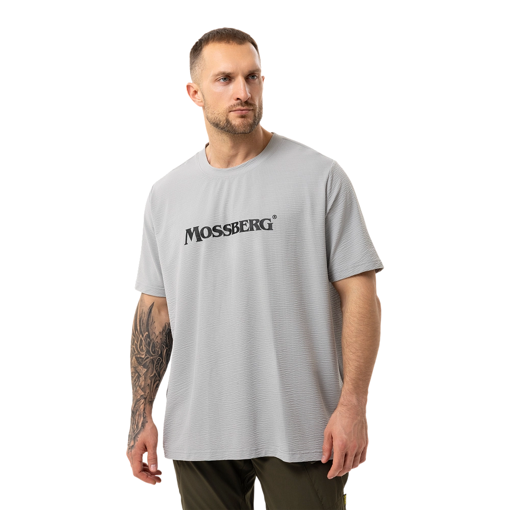 Футболка мужская летняя Mossberg Fresh Grey р. 2XL. Фото №2