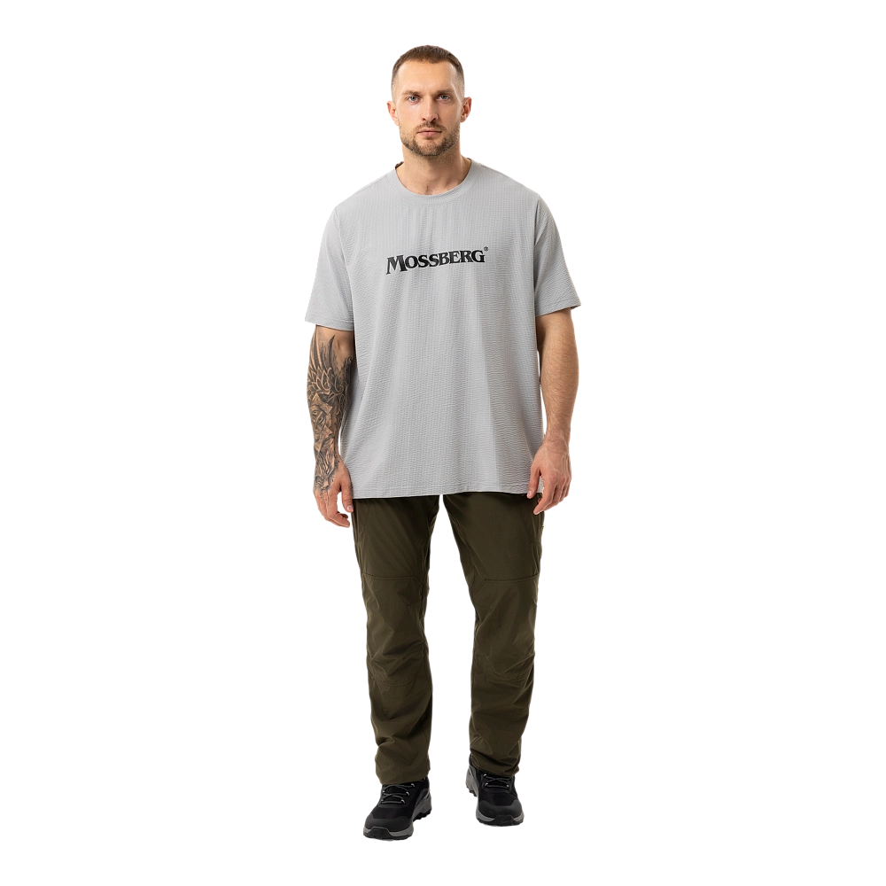 Футболка мужская летняя Mossberg Fresh Grey р. 2XL. Фото №1 Футболка мужская летняя Mossberg Fresh Grey р. 2XL. Фото №1