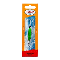 Блесна колеблющаяся Halco TWISTY, 15г, Green