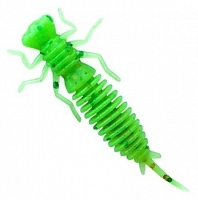 Приманка силиконовая Fanatik Larva 2,5" 63мм, (7шт. упак.) цвет 020