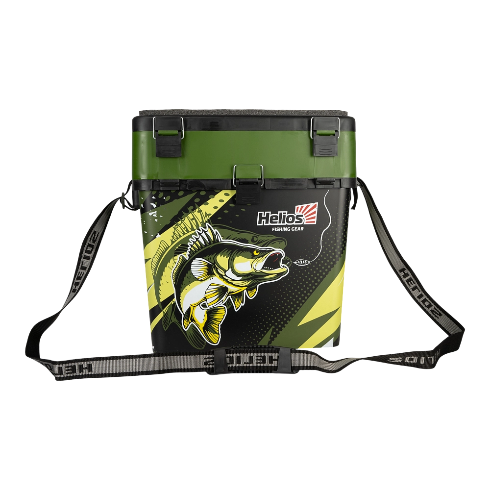 Ящик рыболовный зимний Zander, хаки (HS-IML-19-H) Helios. Фото №1 Ящик рыболовный зимний Zander, хаки (HS-IML-19-H) Helios. Фото №1