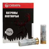 Патрон СИБИРЬ МАГНУМ PREMIUM 12/76 охотничий дробовой 46г №5 (пачка 10 шт) (в коробке 200шт) Патрон СИБИРЬ МАГНУМ PREMIUM 12/76 охотничий дробовой 46г №5 (пачка 10 шт) (в коробке 200шт)