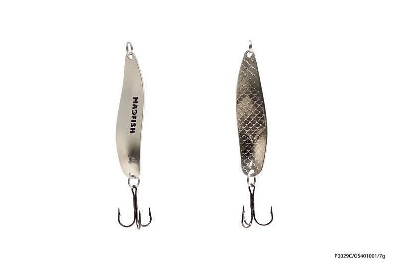 Блесна колеблющаяся MADFISH Pike perch 7г, цвет GS401001. Фото №1
