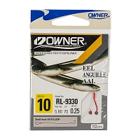 Крючок с поводком Owner RL-9330 10-0.25