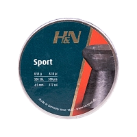 Пуля пневматическая "H&N Sport", гладкоствольная, 4,5 мм., 8,18 гран (500 шт.)