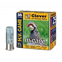 Патрон Clever 12/70 № 3 36 гр. (25 шт.) (коробка 250 шт.)