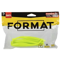 Силиконовая приманка Format Pioneer, 125мм, цвет F19 (4шт. упак)