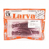 Приманка силиконовая Fanatik Larva 3,5" 85мм, (4шт. упак.) цвет 021