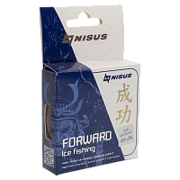 Леска Nisus FORWARD ICE FISHING 0,181mm/50m Nylon Transparent (N-FIF-0.181-50)