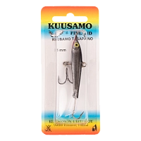 Балансир Kuusamo Tasapaino 75мм, 18гр, цвет (BL/R/Silver) с тройником