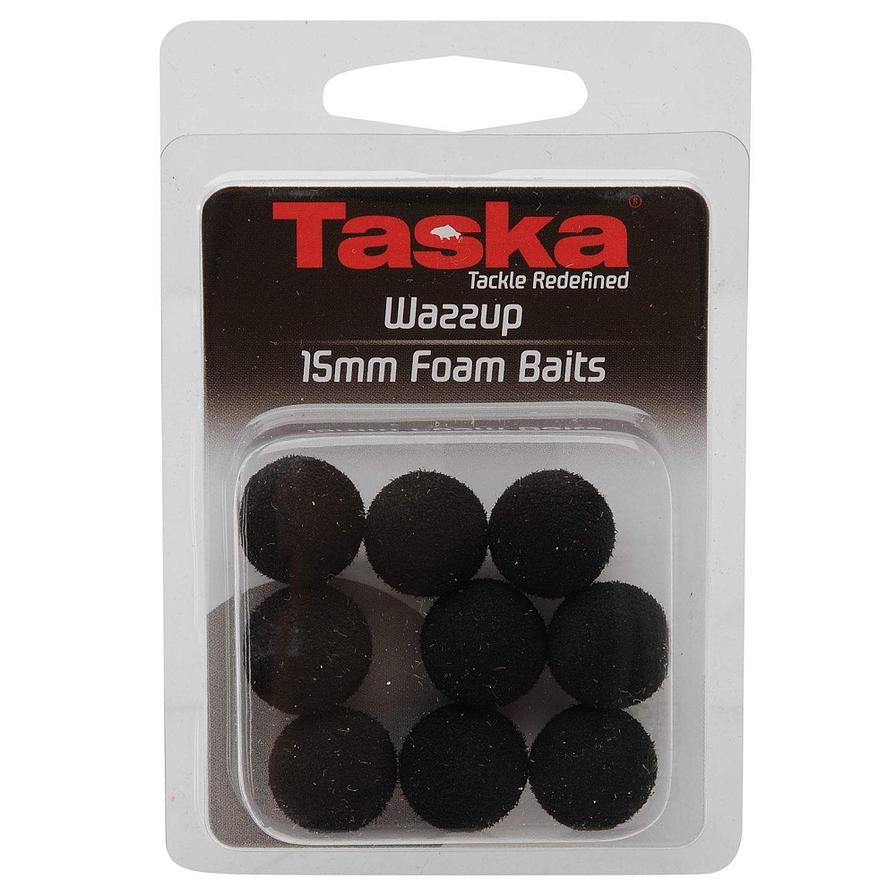 Насадка плавающая искусственная Wazzup Foam Balls Black 10mm. Фото №2