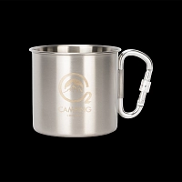 Кружка O2 camping company туристическая, с карабином 9,7 см