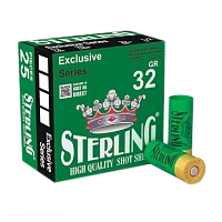 Патрон STERLING 12/70 Bior № 02(00) 32 гр. (в пачке 25 шт.)