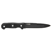 Нож Kizlyar Supreme Legion AUS-8 BT G10-BH Black (Black Titanium, G10 Black Handle, Black MOLLE Sheath)