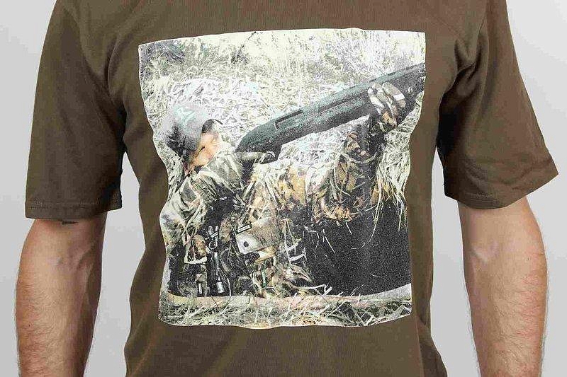 Джемпер (футболка, хлопок) с коротким рукавом Remington.. Фото №6