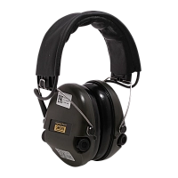 Наушники активные MSA Supreme PRO XL (Хаки / черная кожа)
