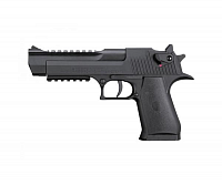 Пистолет пневматический Magnum Research Desert Eagle (черный с чёрными накладками)