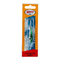 Блесна колеблющаяся Halco OUTCAST, 20г, GREEN