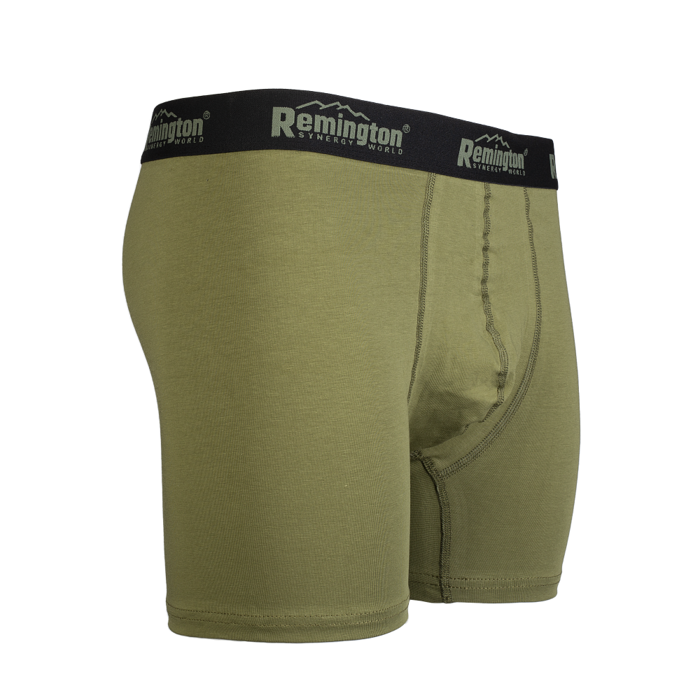 Мужские трусы боксеры Remington, набор 3 шт, микс зеленый 307 р. M. Фото №4