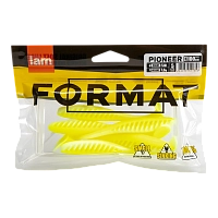 Силиконовая приманка FORMAT PIONEER 100mm, цвет F30 (5шт.упак)