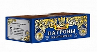 СКМ Патрон охотничий 12/76 № 0, 46 гр. Магнум (п. Импорт) (в коробке 10 шт.)