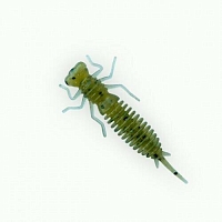 Приманка силиконовая Fanatik Larva 1,6" 40мм, (10шт. упак.) цвет 001