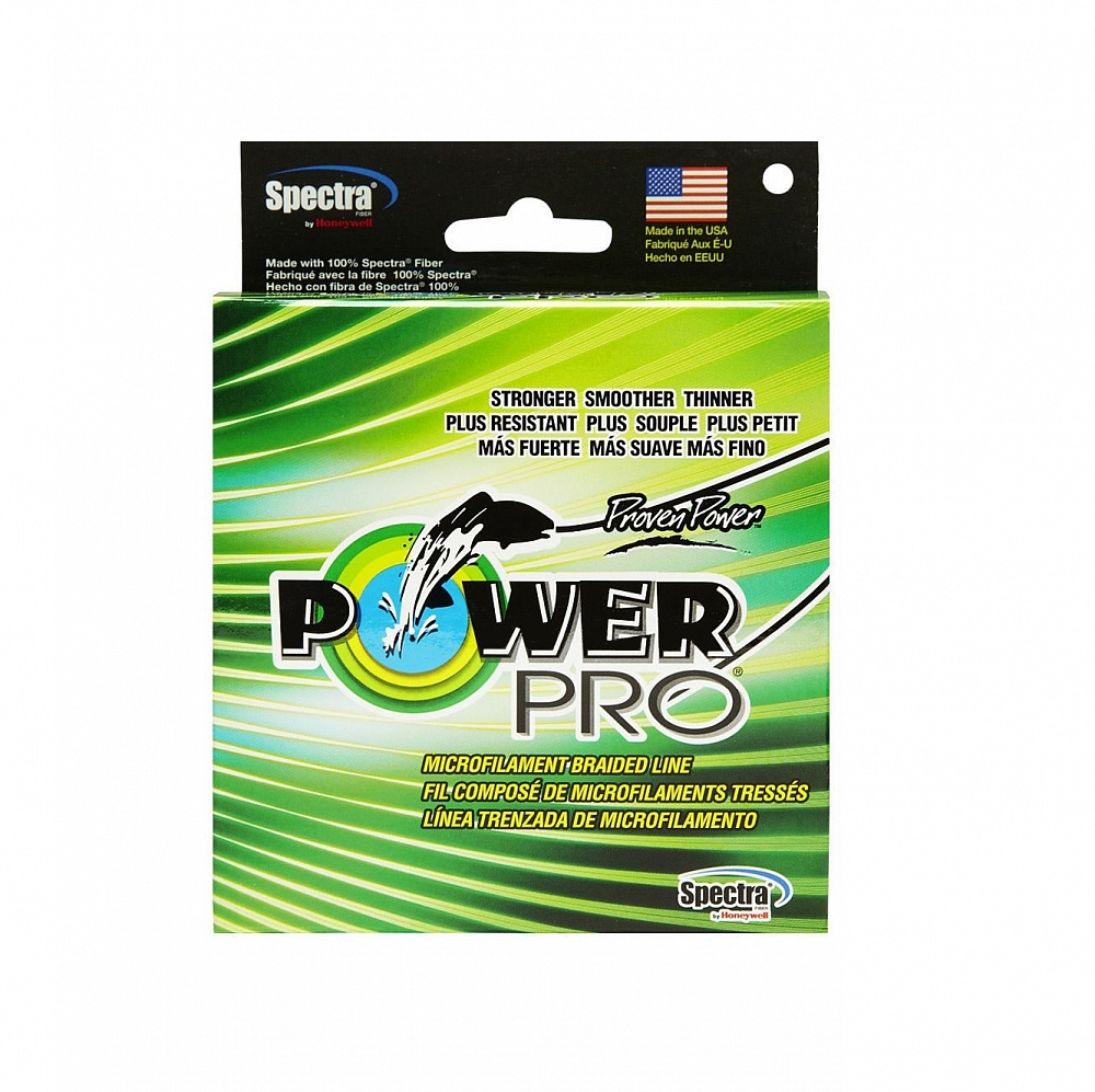 Леска плетеная Power Pro 135м зеленая 0,10/5кг. Фото №2