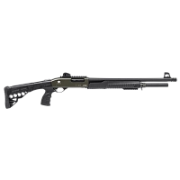 Ружье HUGLU ATROX TACTIC I KHAKI 12x76 PUMP SYNTHETIC, пистолетная рукоять, WEAVER, мушка, целик, ДТ, L510
