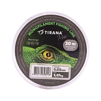Леска зимняя Tirana Max 30m 0,213mm 3,57кг