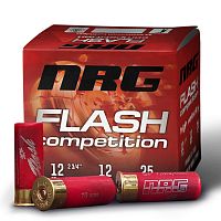 Патроны спортивные калибра АЗОТ 12/70 NRG Flash SPORTING №7.5 24гр. (пачка 25шт) (в коробке 250 шт.)