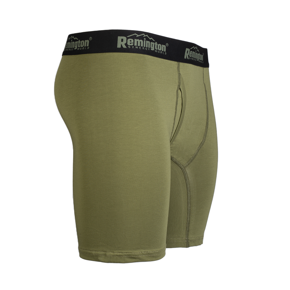 Мужские трусы Remington удлиненные боксеры хаки р. XL. Фото №1